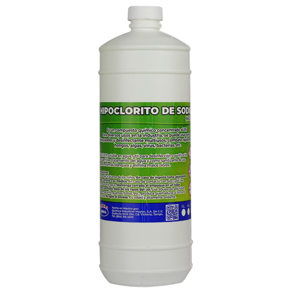 Hipoclorito de sodio 12-13%