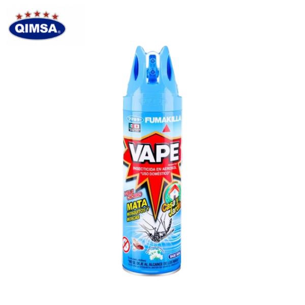 Insecticida vape aerosol casa y jardín 400ml
