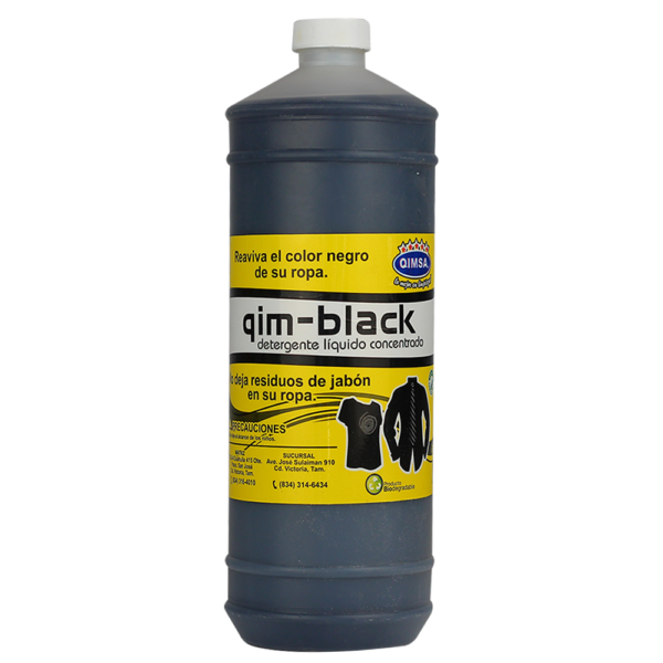 Qim Black detergente para ropa oscura